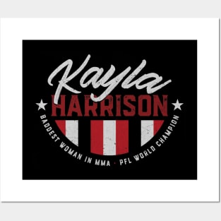 Kayla Harrison Type Stripes Posters and Art